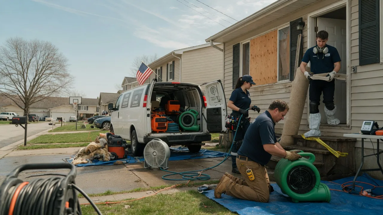Water Damage Restoration in Horseshoe Bay, TX near me
